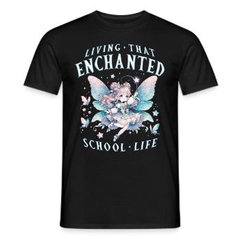 Fee Fairy Fairycore - Men's T-Shirt - black - Front - AI Model Male 178 light (178cm)