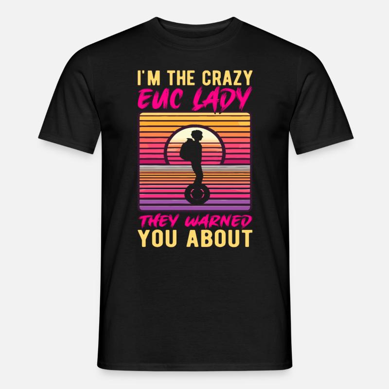 EUC Monoroue - T-shirt homme - noir