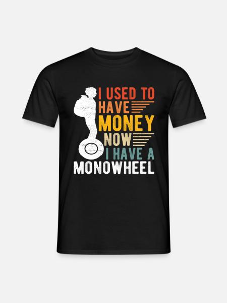 EUC Monowheel - Men's T-Shirt - black
