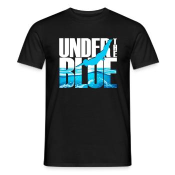 Taucher Sporttauchen Tauchen - Männer T-Shirt - Schwarz - Vorne - AI Model Male 178 light (178cm)
