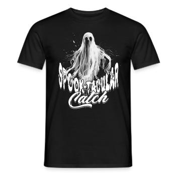 Geisterköder Spook-tacular Catch - Männer T-Shirt - Schwarz - Vorne - AI Model Male 178 light (178cm)