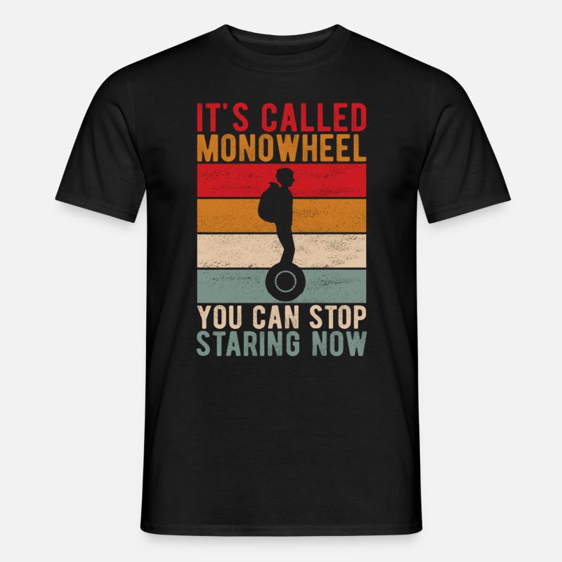EUC Monowheel - Männer T-Shirt - Schwarz