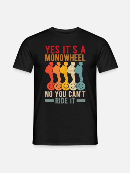 EUC Monowheel - Men's T-Shirt - black