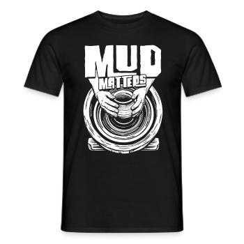 Poterie Poterie Poterie Mud Matters - T-shirt homme - noir - Devant - AI Model Male 178 light (178cm)