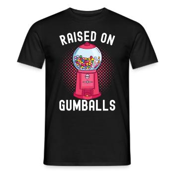 Gumball Machine Kaugummiautomat - Männer T-Shirt - Schwarz - Vorne - AI Model Male 178 light (178cm)