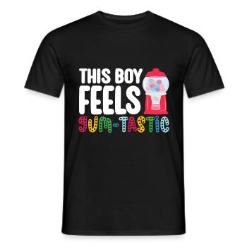 Gumball Machine Kaugummiautomat - Männer T-Shirt - Schwarz - Vorne - AI Model Male 178 light (178cm)