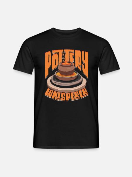 Töpfern Töpferei Töpfer - Männer T-Shirt - Schwarz