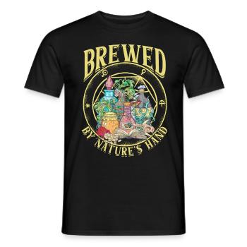 Apotheker Kräutersammler Apothekerin - Männer T-Shirt - Schwarz - Vorne - AI Model Male 178 light (178cm)