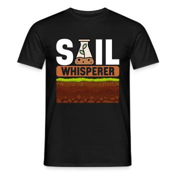 Bodenwissenschaftler Science du sol - T-shirt homme - noir - Devant - AI Model Male 178 light (178cm)