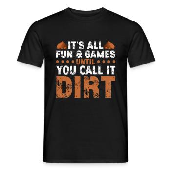 Bodenwissenschaftler Soil Science - Männer T-Shirt - Schwarz - Vorne - AI Model Male 178 light (178cm)