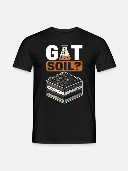 Bodenwissenschaftler Soil Science - Men's T-Shirt - black