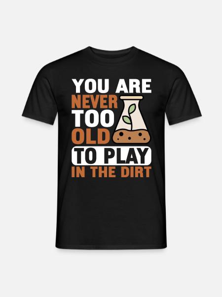 Bodenwissenschaftler Soil Science - Männer T-Shirt - Schwarz