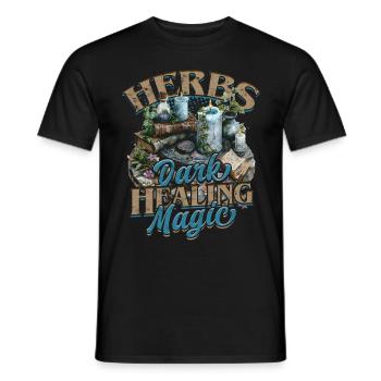 Apotheker Kräutersammler Apothekerin - Männer T-Shirt - Schwarz - Vorne - AI Model Male 178 light (178cm)