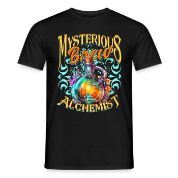 Apotheker Kräutersammler Apothekerin - Männer T-Shirt - Schwarz - Vorne - AI Model Male 178 light (178cm)