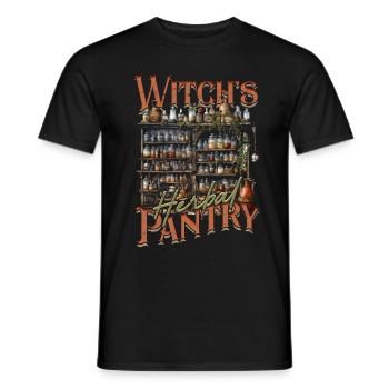 Pharmacist Herb Collector Pharmacist - Men's T-Shirt - black - Front - AI Model Male 178 light (178cm)