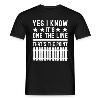 Installateur de clôtures Constructeur de clôtures Installateur de clôtures - T-shirt homme - noir - Devant - AI Model Male 178 light (178cm)