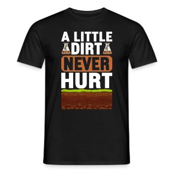 Bodenwissenschaftler Soil Science - Men's T-Shirt - black - Front - AI Model Male 178 light (178cm)