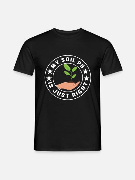 Bodenwissenschaftler Soil Science - Männer T-Shirt - Schwarz