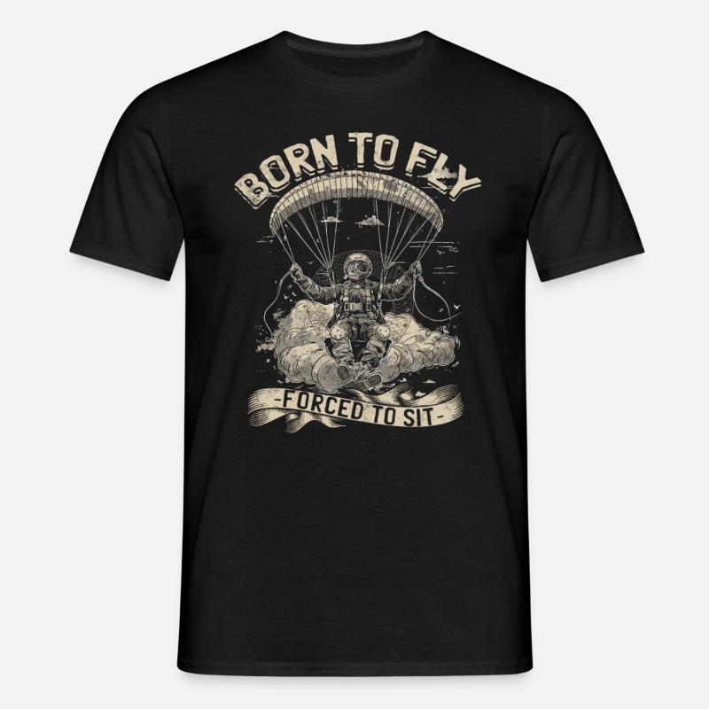 Paramoteur paramoteur - T-shirt Homme - noir
