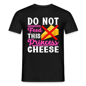 Intolérance au lactose Intolérance au lactose - T-shirt homme - noir - Devant - AI Model Male 178 light (178cm)