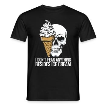 Lactose intolerance Lactose intolerant - Men's T-Shirt - black - Front - AI Model Male 178 light (178cm)