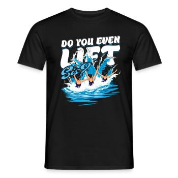 Natation synchronisée Soulevez-vous même votre sœur ? - T-shirt homme - noir - Devant - AI Model Male 178 light (178cm)