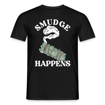 Herbes Encens Purification Spirituelle - T-shirt homme - noir - Devant - AI Model Male 178 light (178cm)