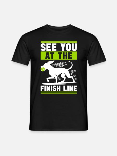 Flyball Dog Sports - Men's T-Shirt - black
