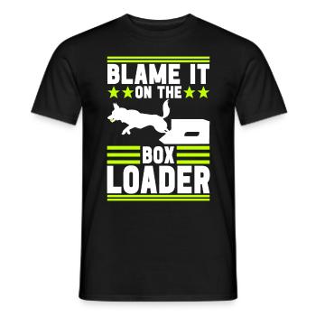 Flyball Sports canins - T-shirt homme - noir - Devant - AI Model Male 178 light (178cm)
