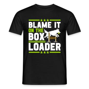 Flyball Sports canins - T-shirt homme - noir - Devant - AI Model Male 178 light (178cm)
