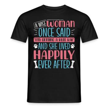 Trèfle d’Alaska Kai - T-shirt homme - noir - Devant - AI Model Male 178 light (178cm)