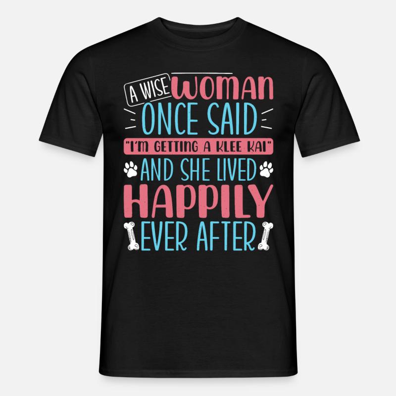 Alaskan Klee Kai - Männer T-Shirt - Schwarz