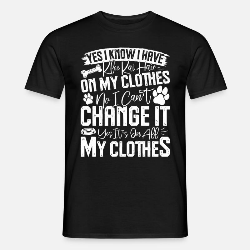 Alaskan Klee Kai - Männer T-Shirt - Schwarz