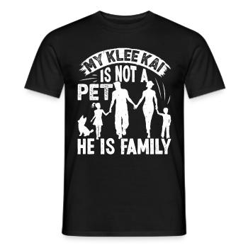 Trèfle d’Alaska Kai - T-shirt homme - noir - Devant - AI Model Male 178 light (178cm)