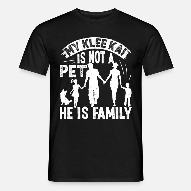Alaskan Klee Kai - Männer T-Shirt - Schwarz
