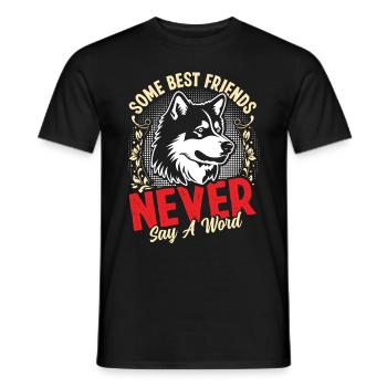 Trèfle d’Alaska Kai - T-shirt homme - noir - Devant - AI Model Male 178 light (178cm)