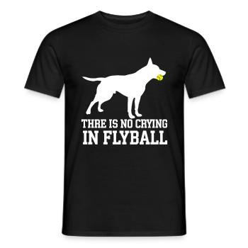 Flyball Sports canins - T-shirt homme - noir - Devant - AI Model Male 178 light (178cm)