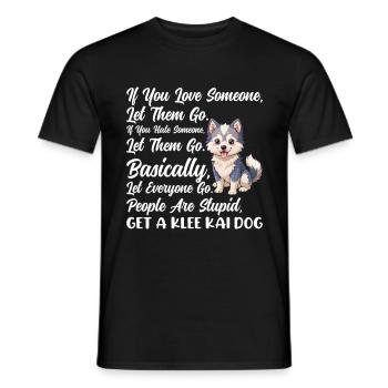 Trèfle d’Alaska Kai - T-shirt homme - noir - Devant - AI Model Male 178 light (178cm)