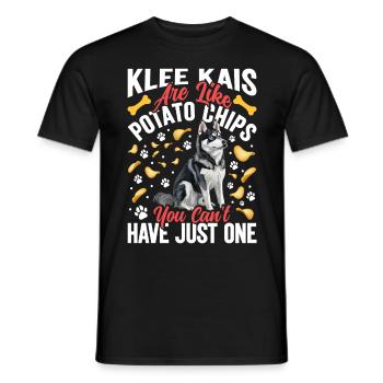Trèfle d’Alaska Kai - T-shirt homme - noir - Devant - AI Model Male 178 light (178cm)
