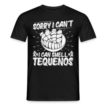 Tequenos Venezuelan - Men's T-Shirt - black - Front - AI Model Male 178 light (178cm)