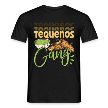 Tequenos Venezuelan - Men's T-Shirt - black - Front - AI Model Male 178 light (178cm)