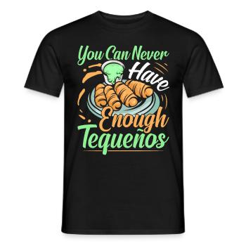 Tequenos Venezuelan - Men's T-Shirt - black - Front - AI Model Male 178 light (178cm)