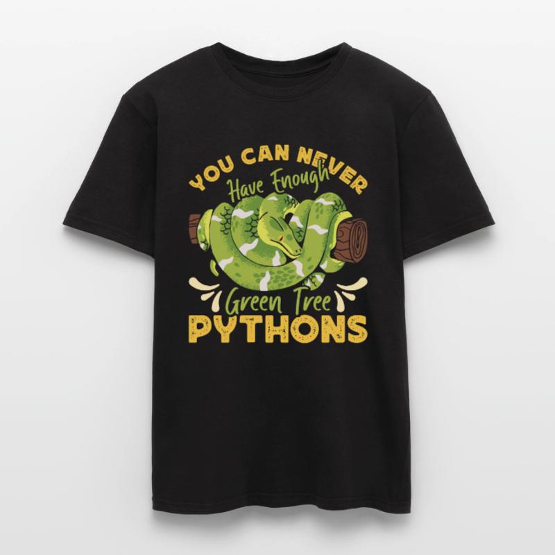 Green Tree Python Men’s T-shirt