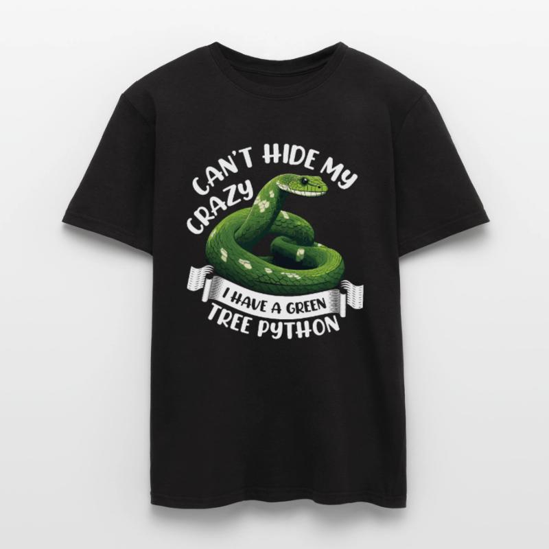 Python arborescent vert T-shirt homme