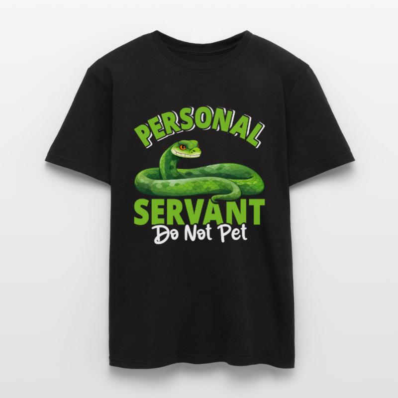 Python arborescent vert T-shirt homme
