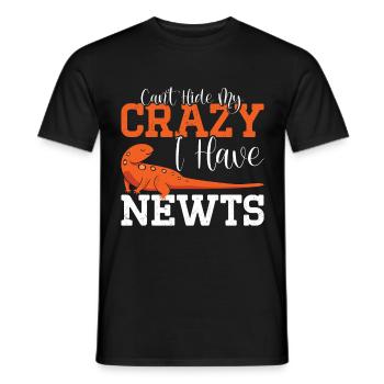 Newt - Men's T-Shirt - black - Front - AI Model Male 178 light (178cm)
