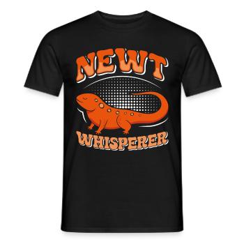 Newt - Men's T-Shirt - black - Front - AI Model Male 178 light (178cm)