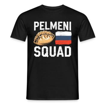Pelmeni Cuisine russe - T-shirt homme - noir - Devant - AI Model Male 178 light (178cm)