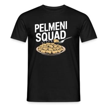 Pelmeni Russische Küche - Männer T-Shirt - Schwarz - Vorne - AI Model Male 178 light (178cm)