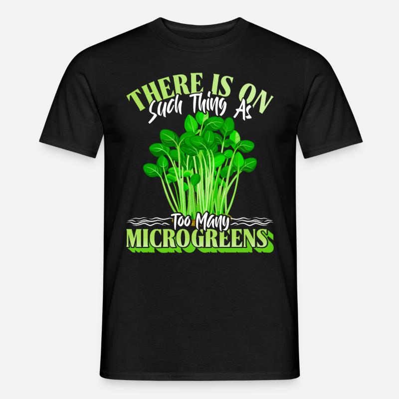 Microgreens Microgreen - Men’s T-shirt - black
